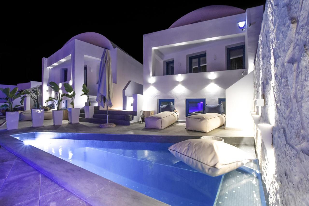 Blue White Residence Monólithos Exteriér fotografie